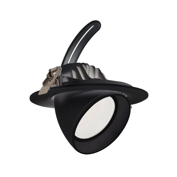 Spot 40W LED - Noir - Diam 195mm